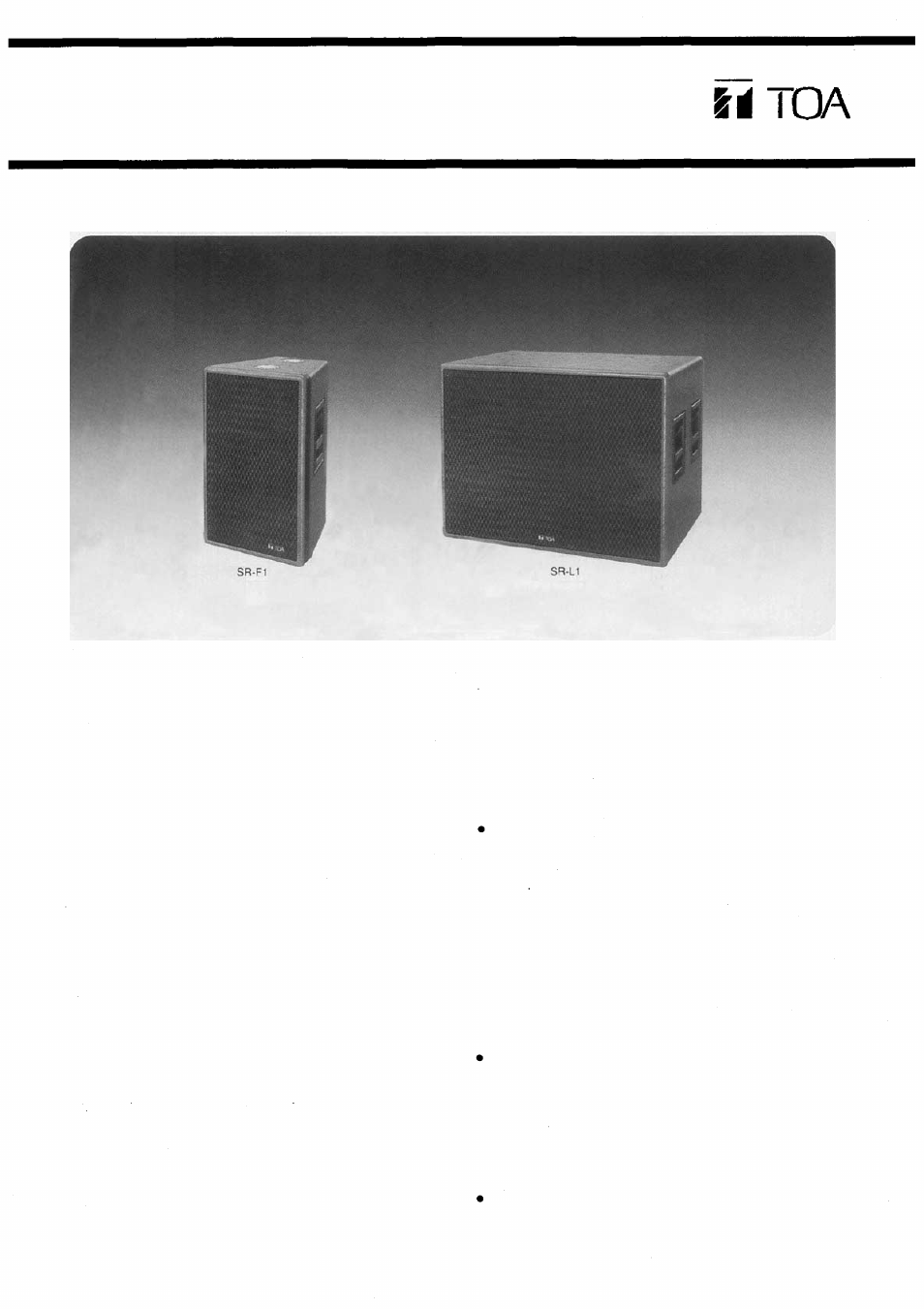 Vizio SR-F1 User Manual | 8 pages