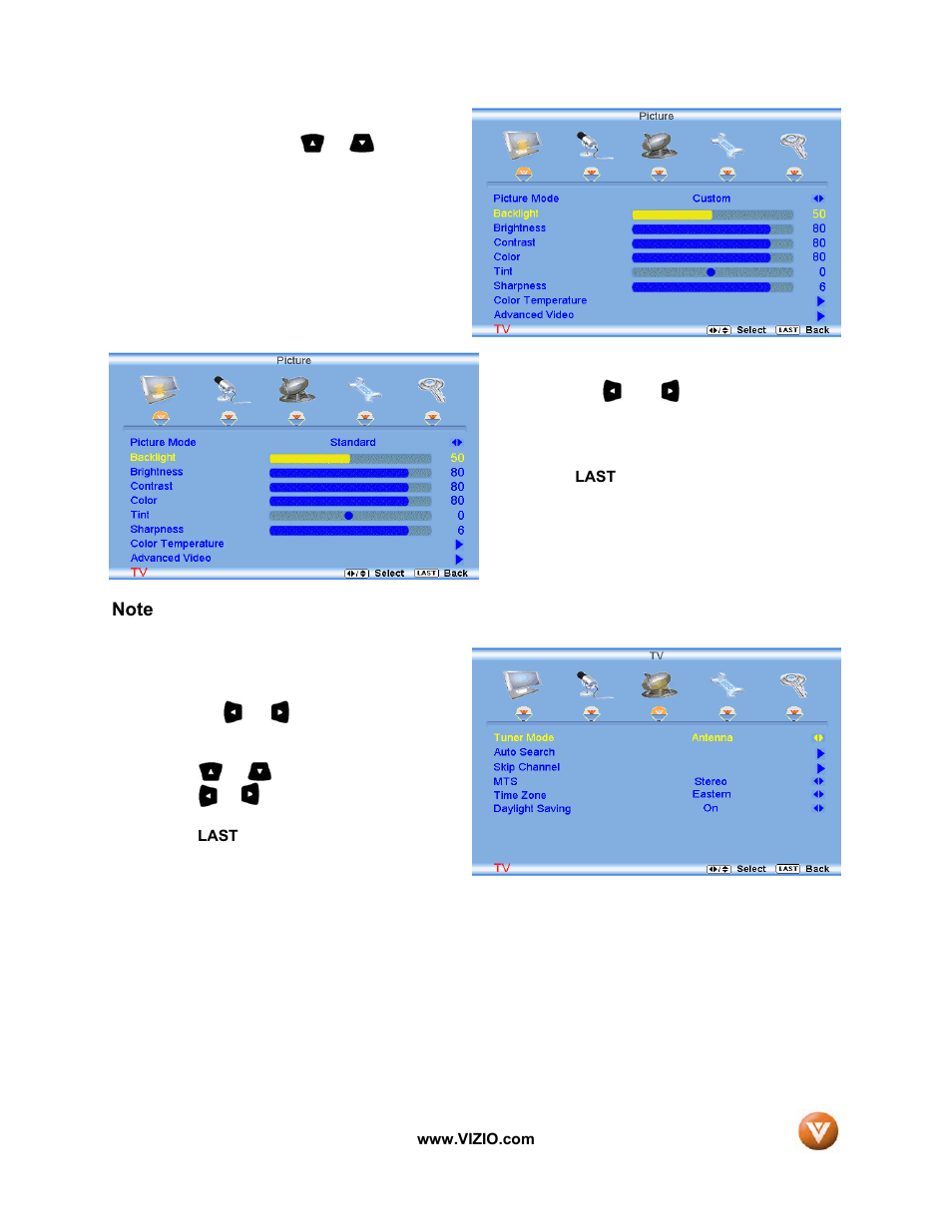 Vizio VW32L User Manual | Page 31 / 70