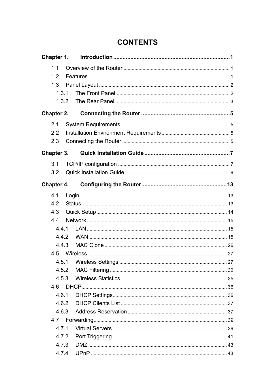 Vizio TL-WR641G User Manual | Page 7 / 84