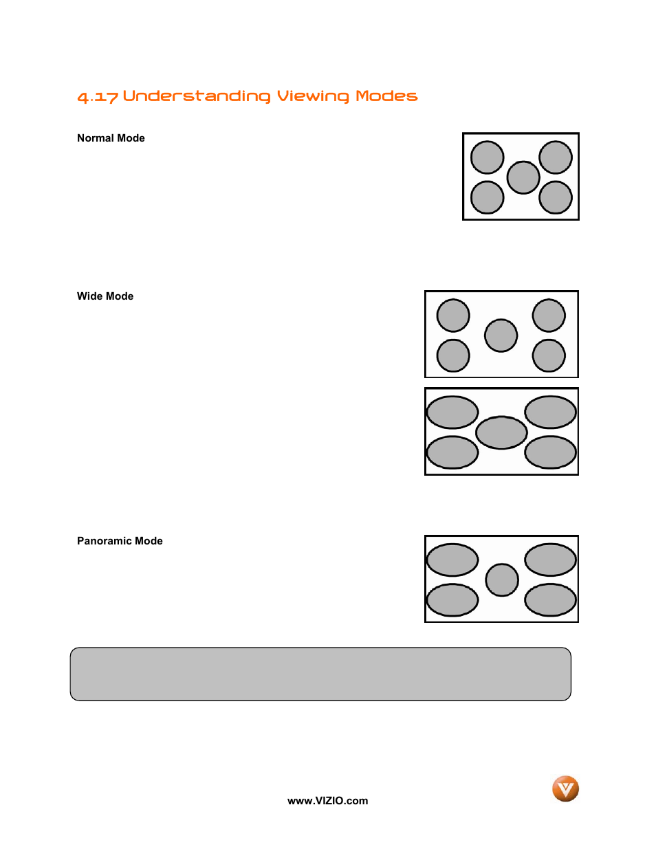 17 understanding viewing modes | Vizio VW37L User Manual | Page 45 / 53