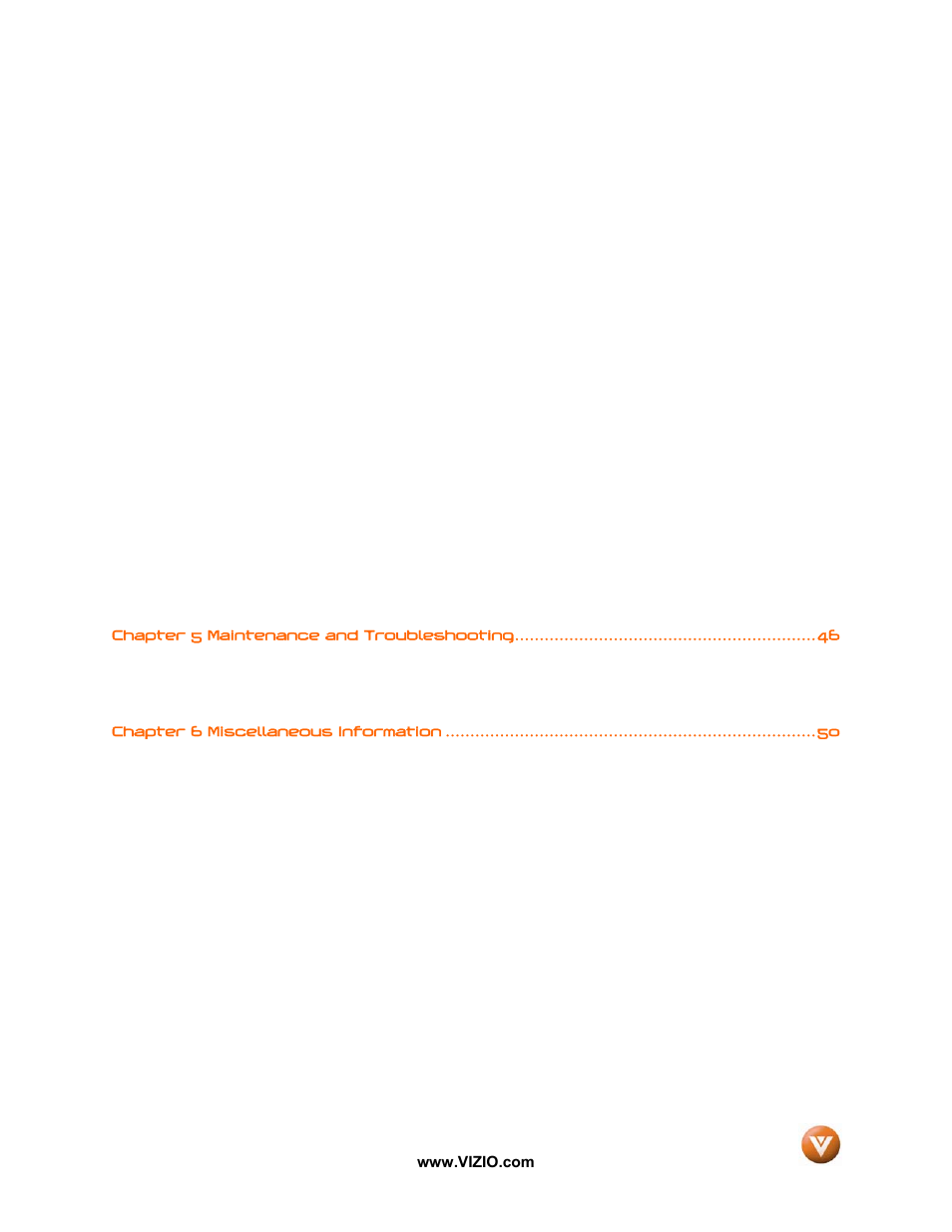 Vizio VW37L User Manual | Page 7 / 53