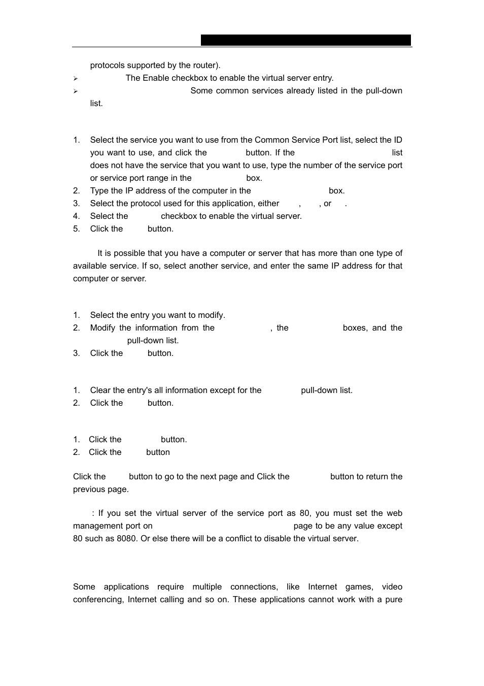 2 port triggering | Vizio TL-R480T User Manual | Page 29 / 60