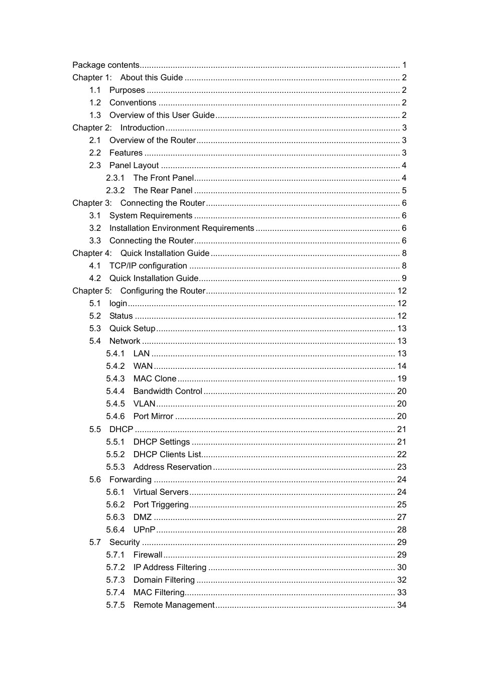 Vizio TL-R480T User Manual | Page 3 / 60