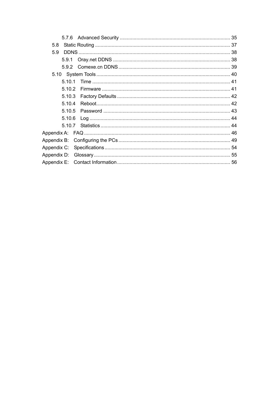 Vizio TL-R480T User Manual | Page 4 / 60