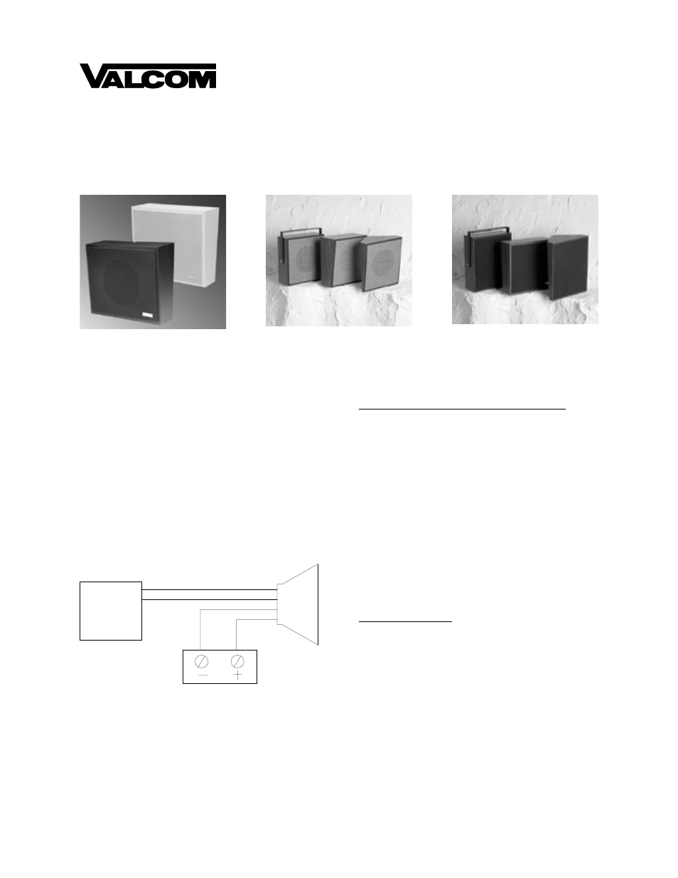 Valcom V-1022C-27C User Manual | 3 pages