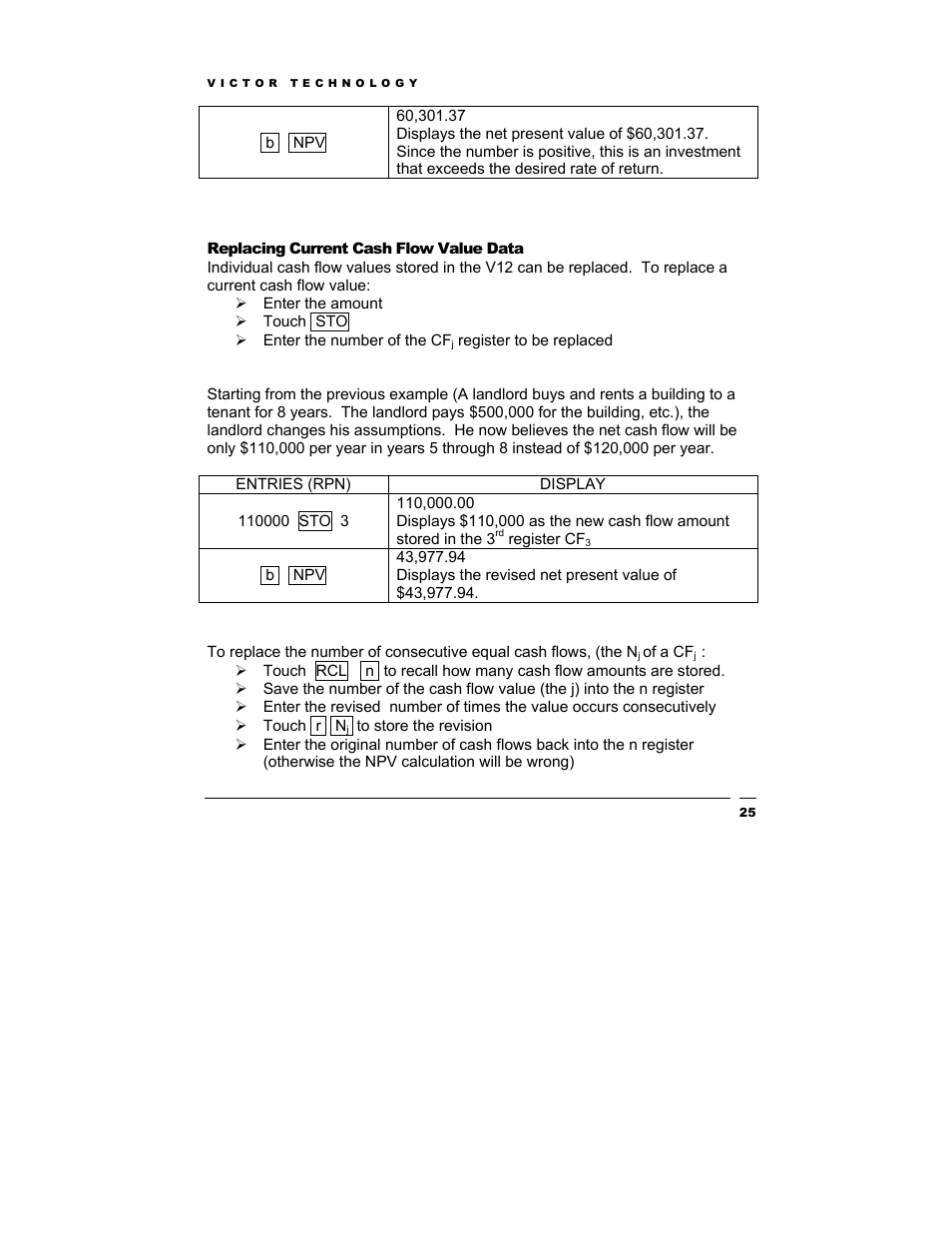 Victor Technology V12 User Manual | Page 25 / 73