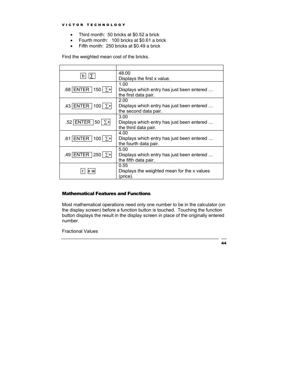Victor Technology V12 User Manual | Page 44 / 73