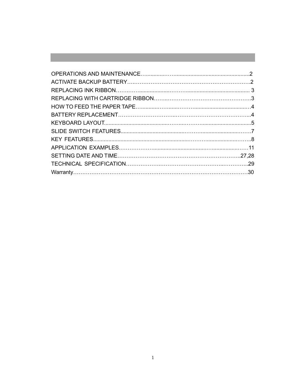 Victor Technology 1260-3 User Manual | Page 2 / 34