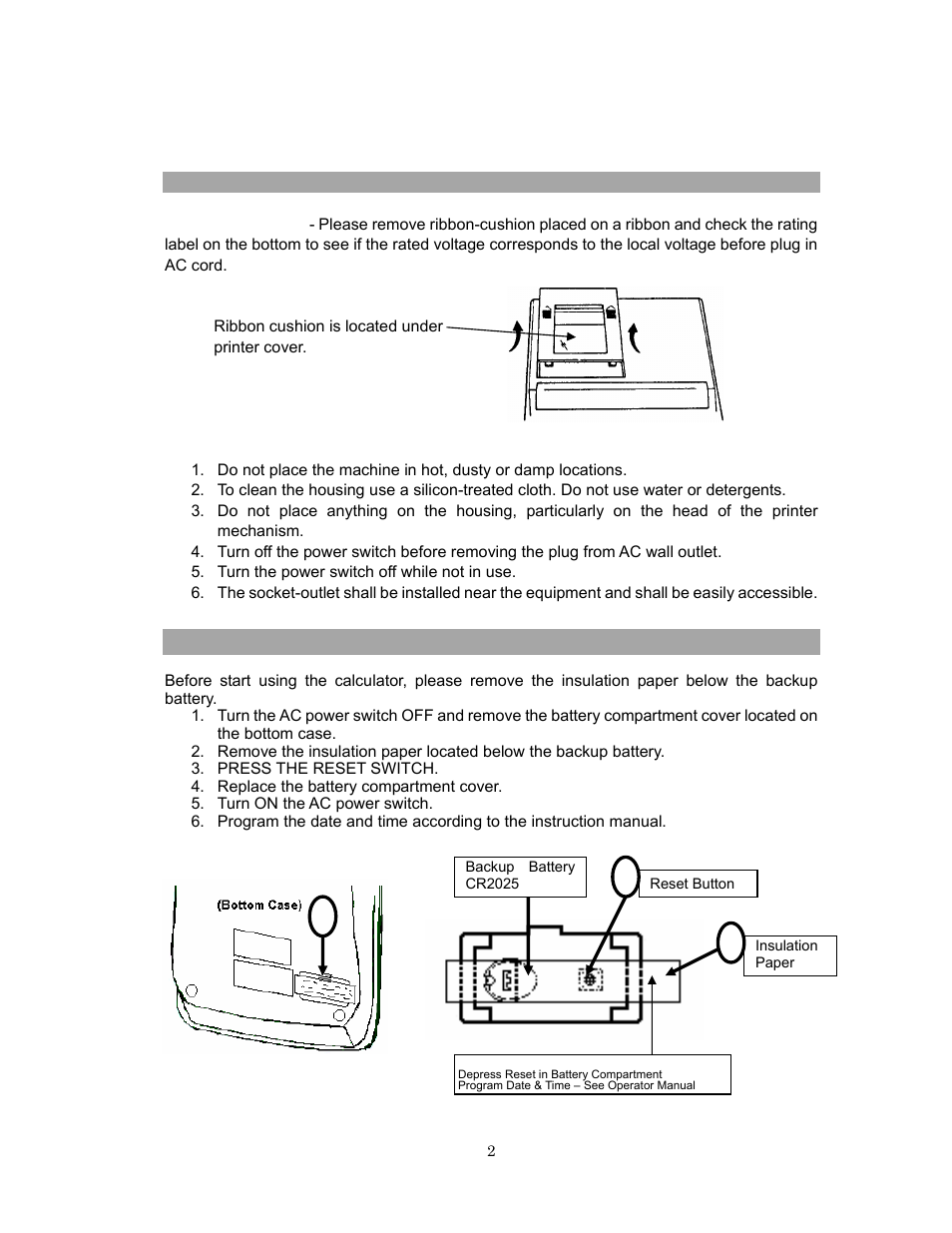 Victor Technology 1260-3 User Manual | Page 3 / 34