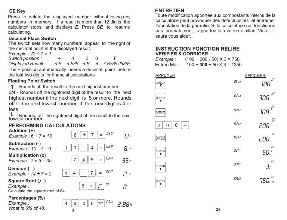 Victor Technology 1200-4 User Manual | Page 4 / 14