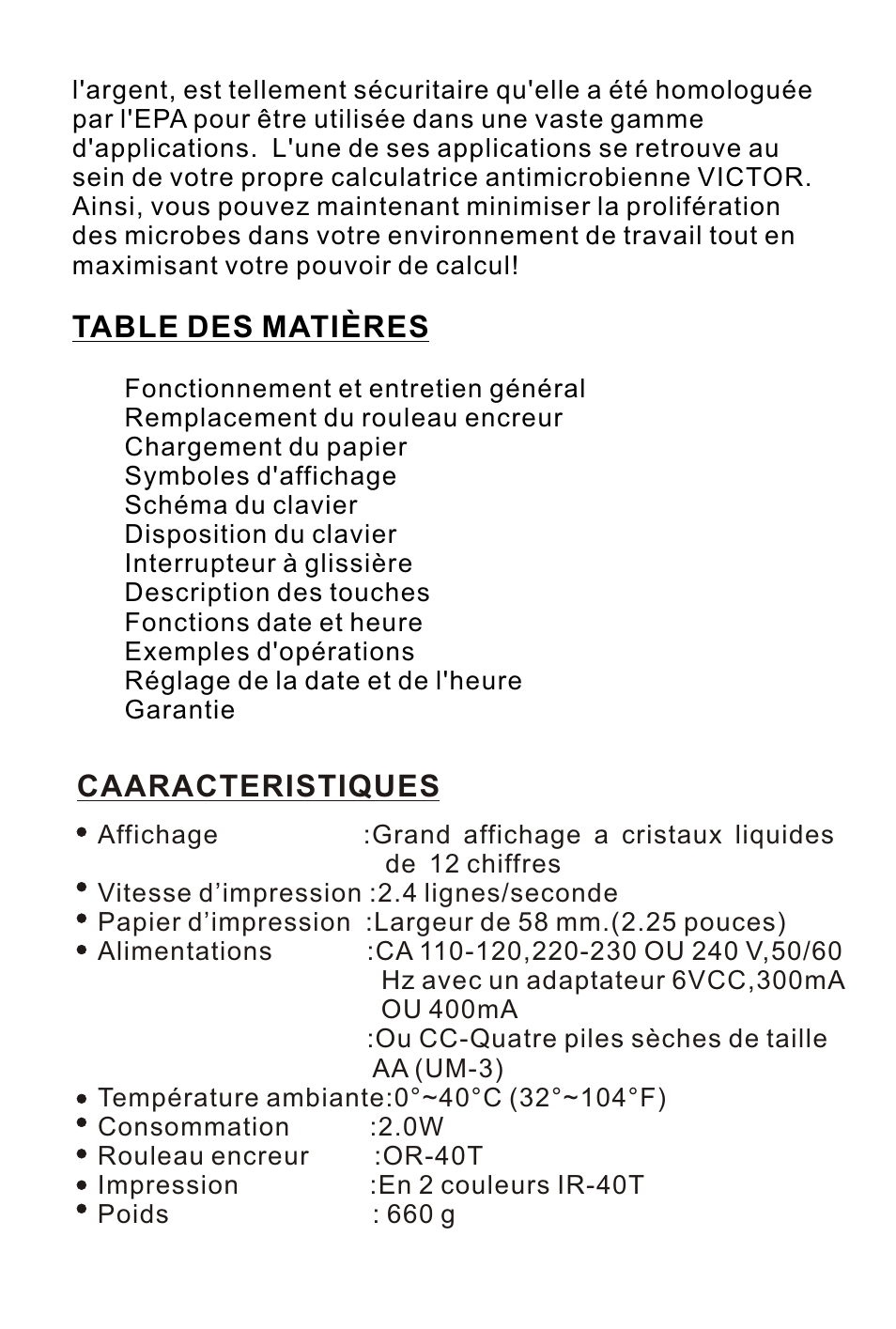页面 11 | Victor Technology 1212-3A Series User Manual | Page 11 / 36