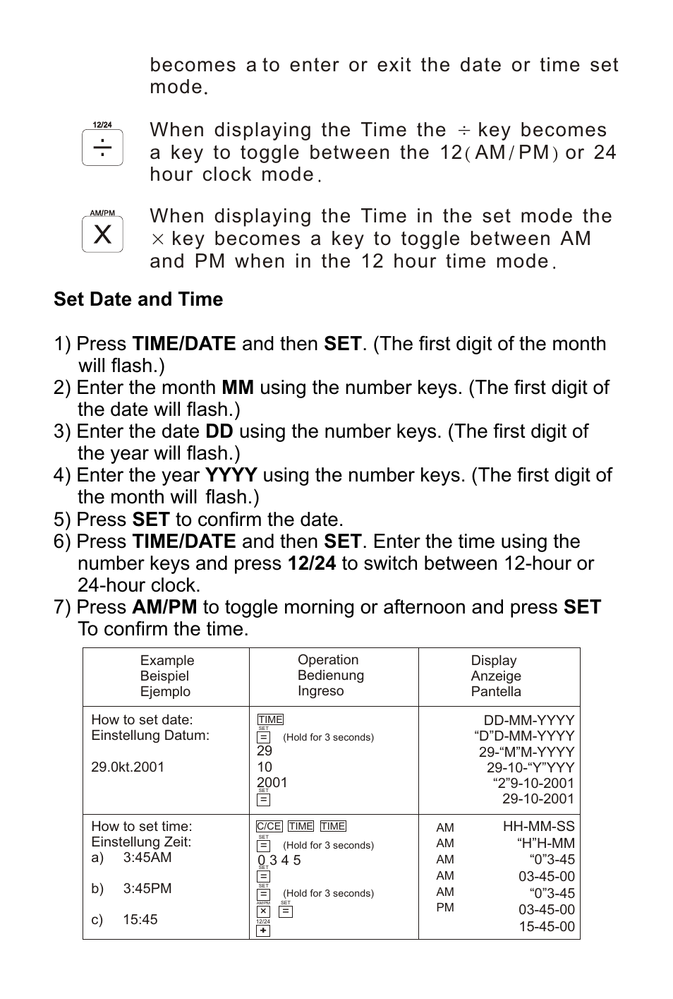 页面 8, The month will | Victor Technology 1212-3A Series User Manual | Page 8 / 36