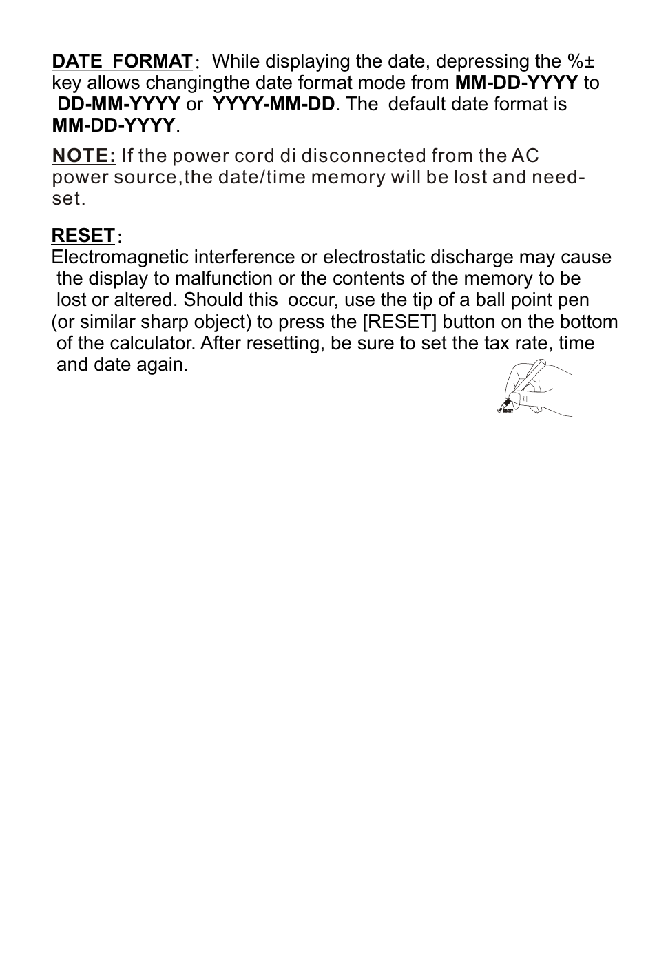 页面 9 | Victor Technology 1212-3A Series User Manual | Page 9 / 36