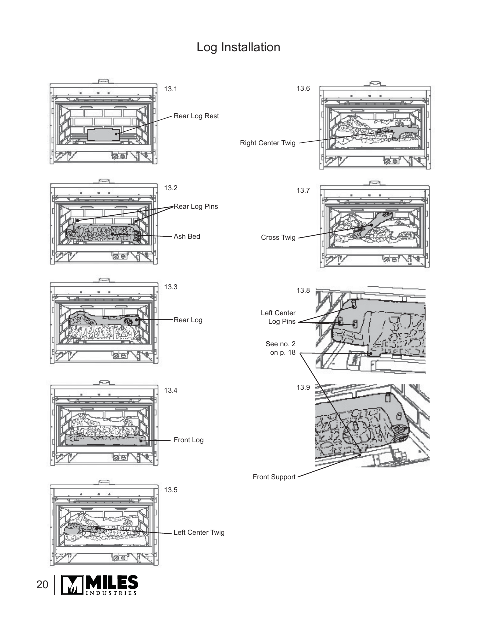 Log installation | Valor Auto Companion Inc. 739DVN User Manual | Page 20 / 31