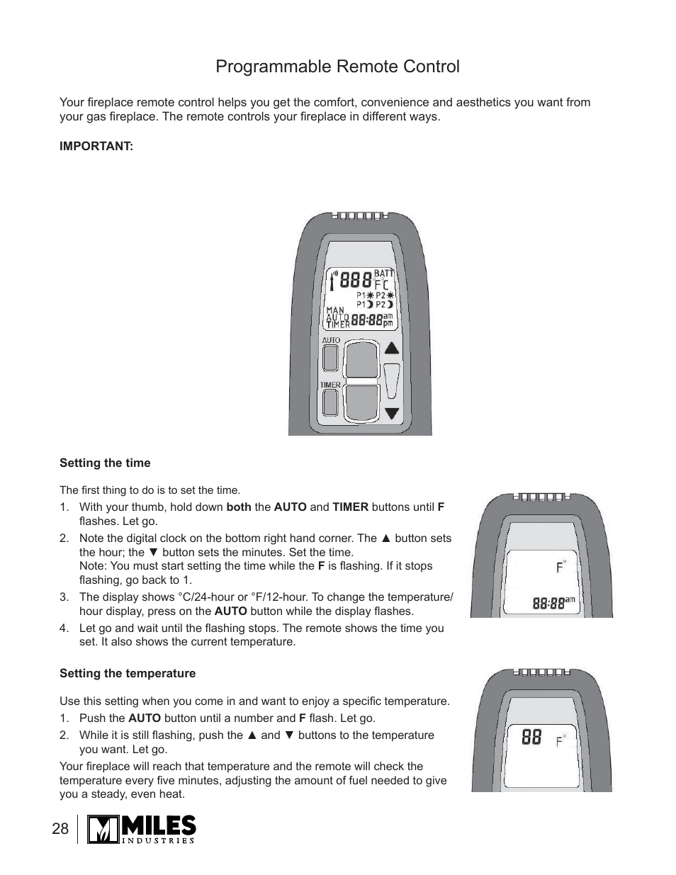 Programmable remote control | Valor Auto Companion Inc. 739DVN User Manual | Page 28 / 31