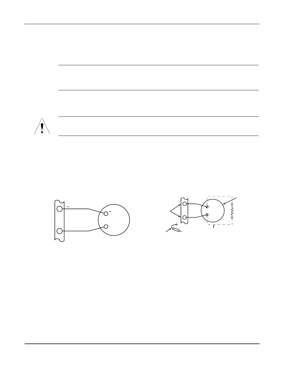 Sounder connections and power, Sounder supervision, Testing the sounder | Vista-10se installation and setup guide 8–2, Figure 12. typical sounder wiring, Figure 13. bell supervision wiring | Vista Ademco N7227V5 User Manual | Page 32 / 100
