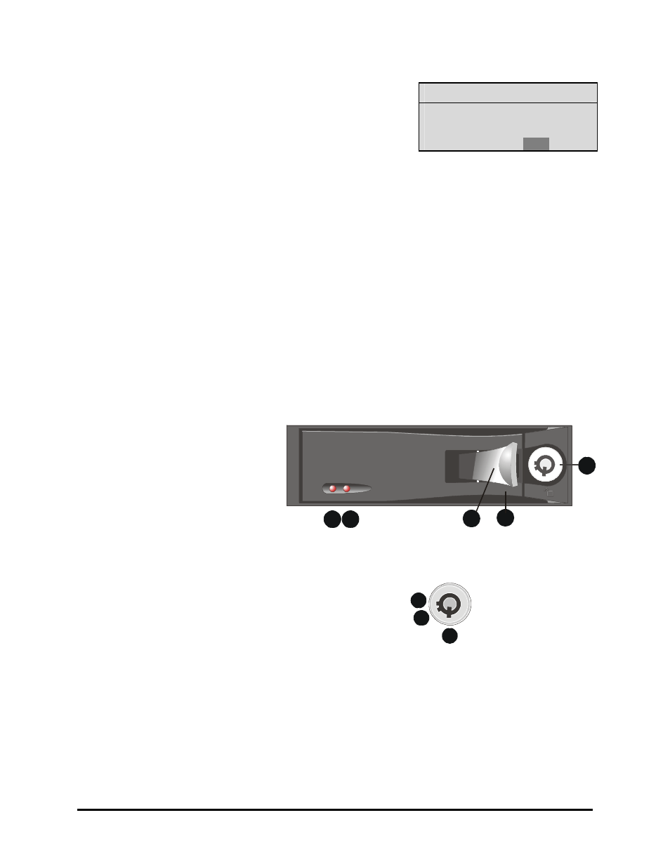11 the removable hard drive, Hard drive front panel, Key lock | Vista 0150-0267A User Manual | Page 12 / 46