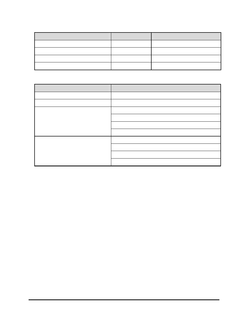 Ascii status request messages, Ascii status response messages | Vista 0150-0267A User Manual | Page 39 / 46