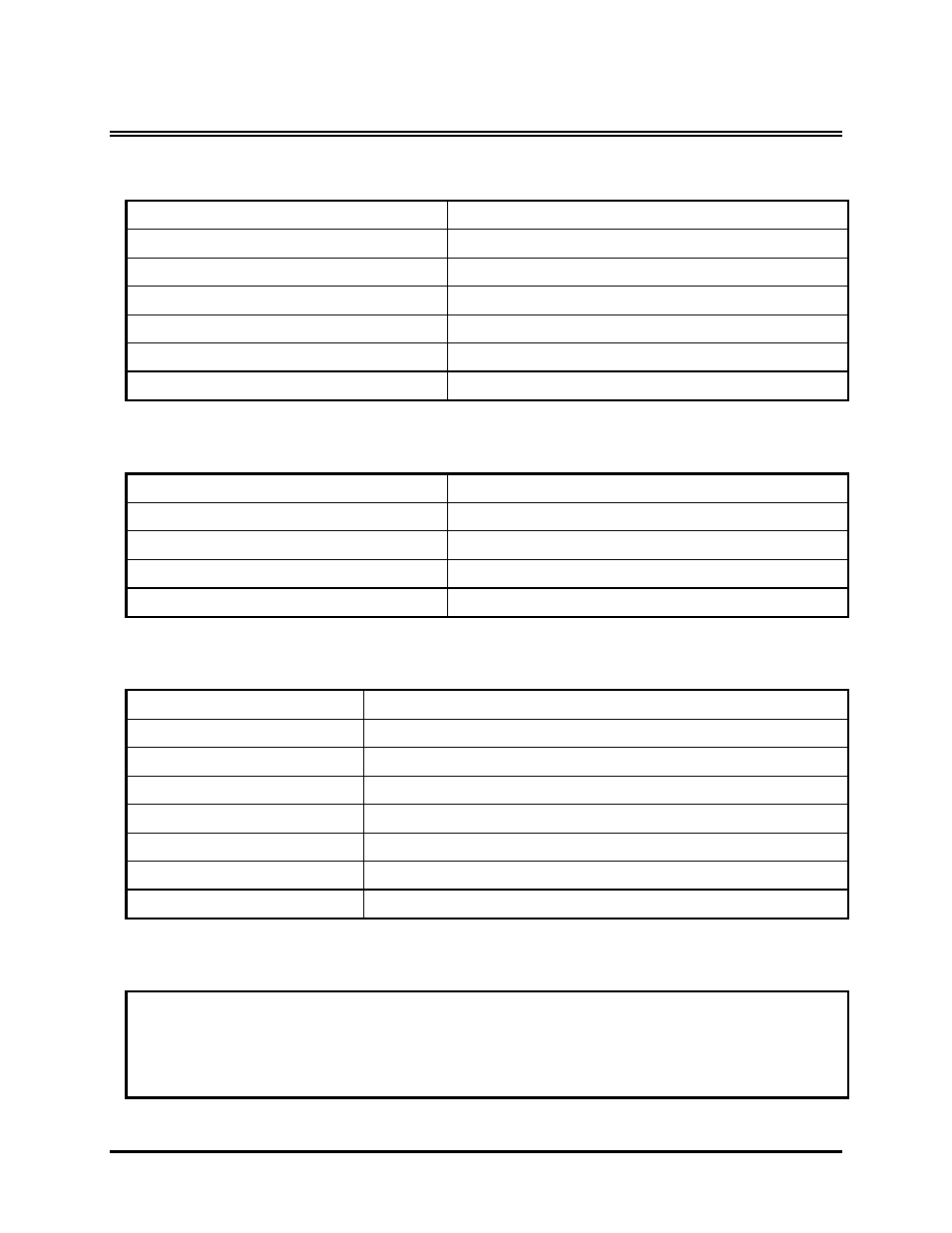 Echnical, Pecifications, General | Connections, Video, On-screen video indicators | Vista 0150-0267A User Manual | Page 43 / 46