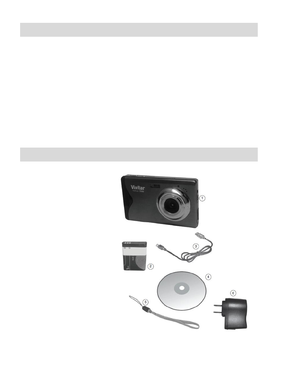 Introduction, What your camera includes | Vivitar VIVICAM T030 User Manual | Page 3 / 60