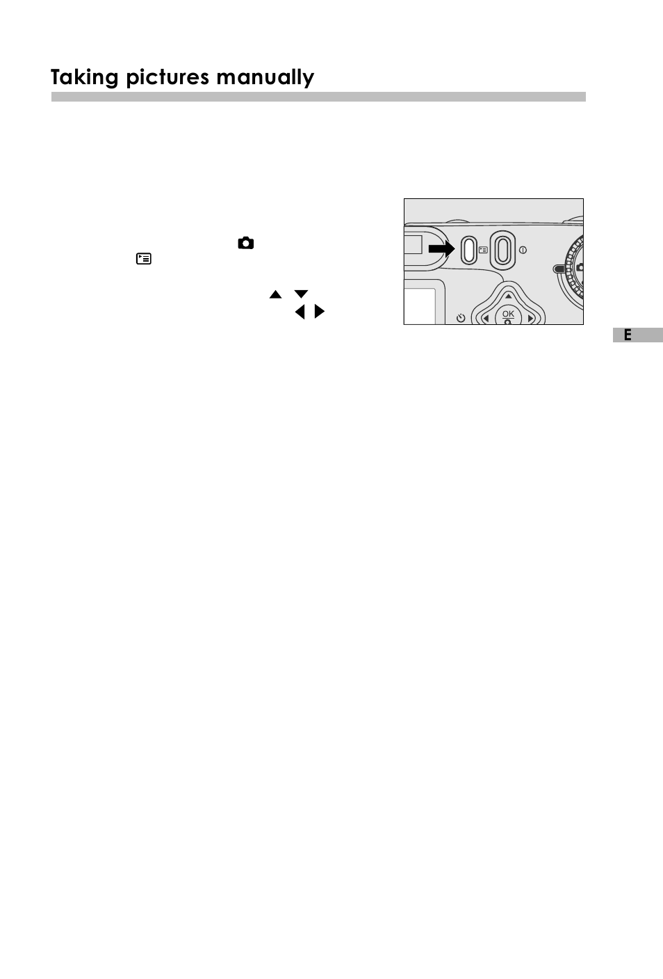 Taking pictures manually, Playback mode | Vivitar V3625 User Manual | Page 24 / 47