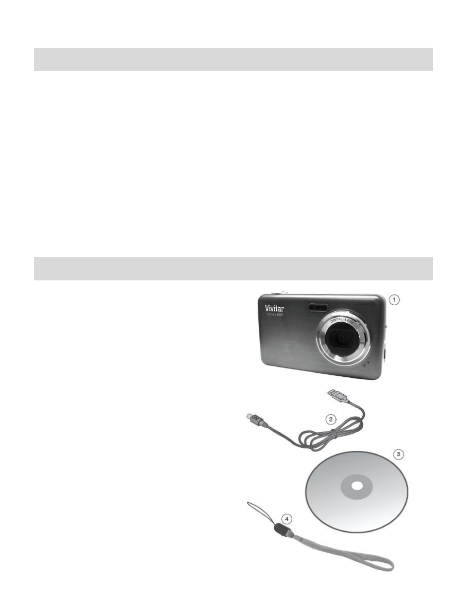 Introduction, What your camera includes | Vivitar ViviCam T027 User Manual | Page 3 / 55