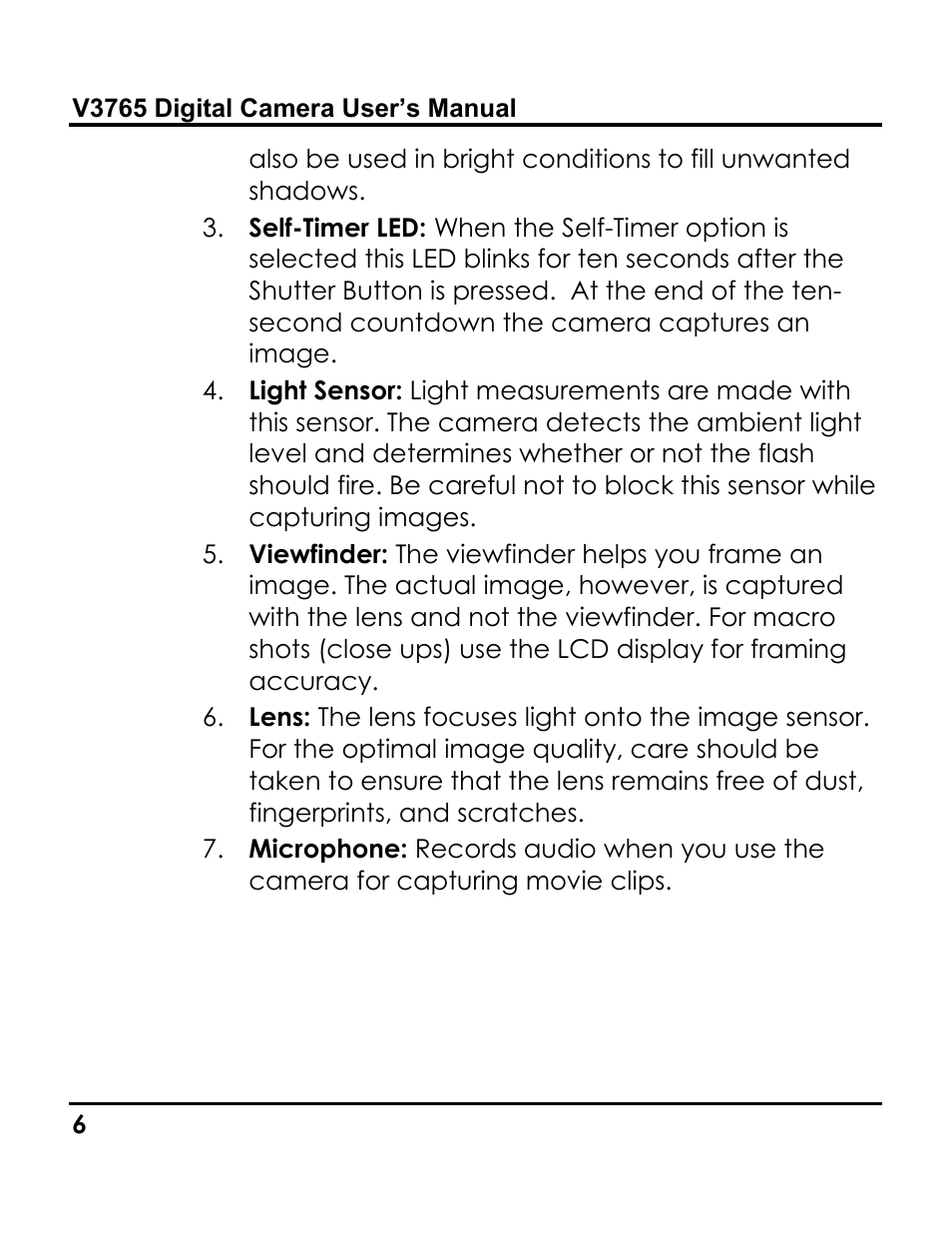 Vivitar 3765 User Manual | Page 10 / 55