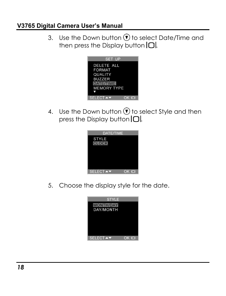 Vivitar 3765 User Manual | Page 22 / 55