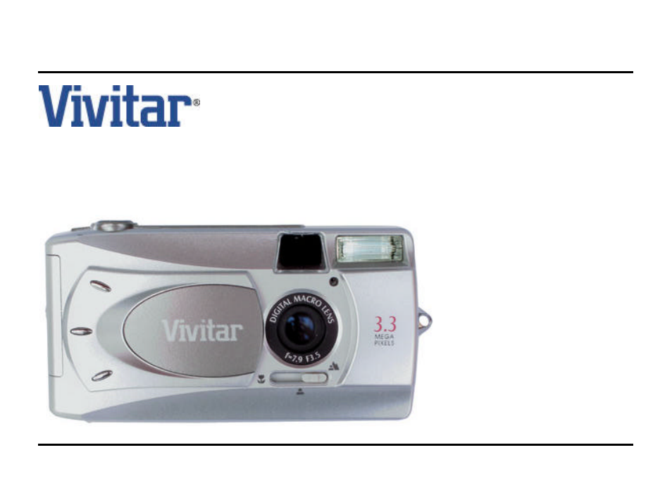 Vivitar ViviCam 3705 User Manual | 52 pages