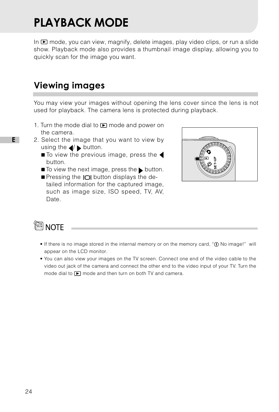 Playback mode, Viewing images | Vivitar Vivicam 3715 User Manual | Page 25 / 47