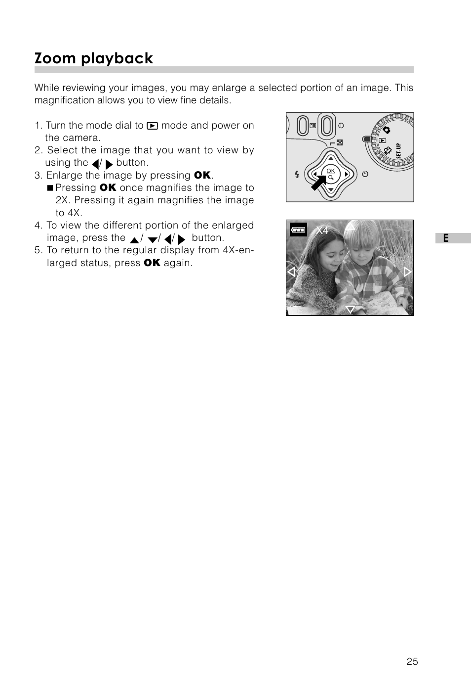 Zoom playback | Vivitar Vivicam 3715 User Manual | Page 26 / 47