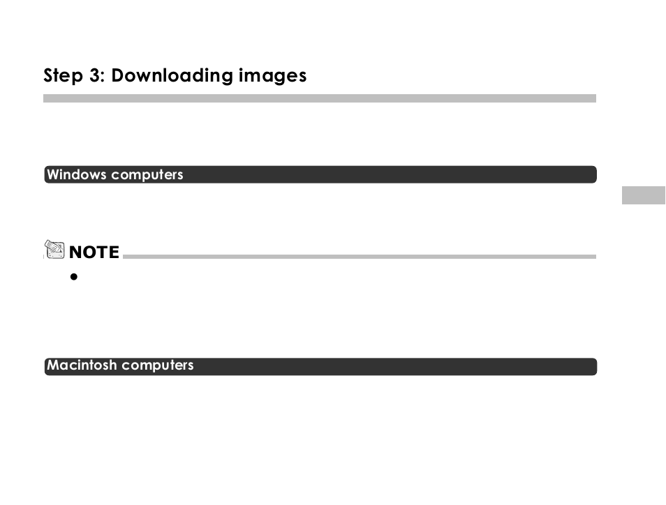 Step 3: downloading images, Windows computers | Vivitar 3665 User Manual | Page 50 / 60