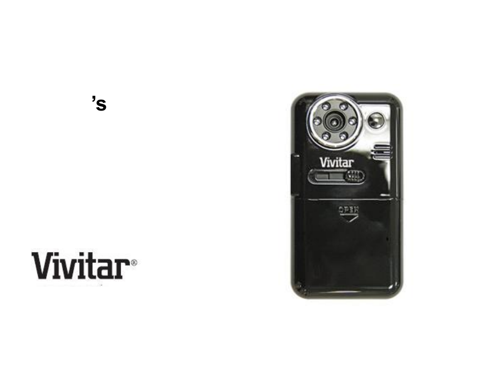 Vivitar VIVICAM DVR510 User Manual | 32 pages