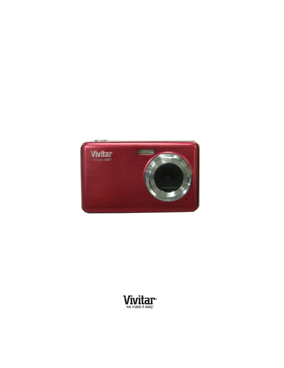 Vivitar VIVICAM X027 User Manual | 63 pages