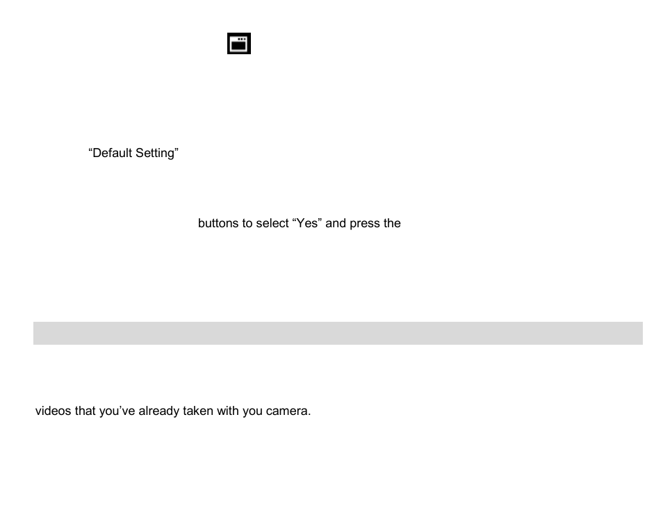 Photo playback mode, Factory settings menu | Vivitar DVR 910HD User Manual | Page 55 / 74