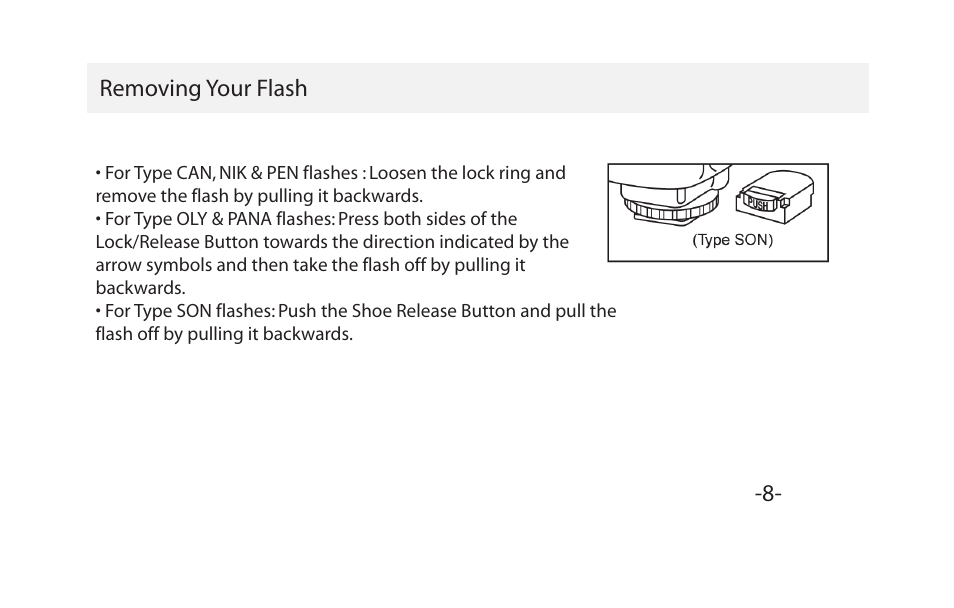 Df383 pg 9 | Vivitar DSLR AF Flash Pro 648 Power Zoom VIV-PRO-648 User Manual | Page 9 / 24
