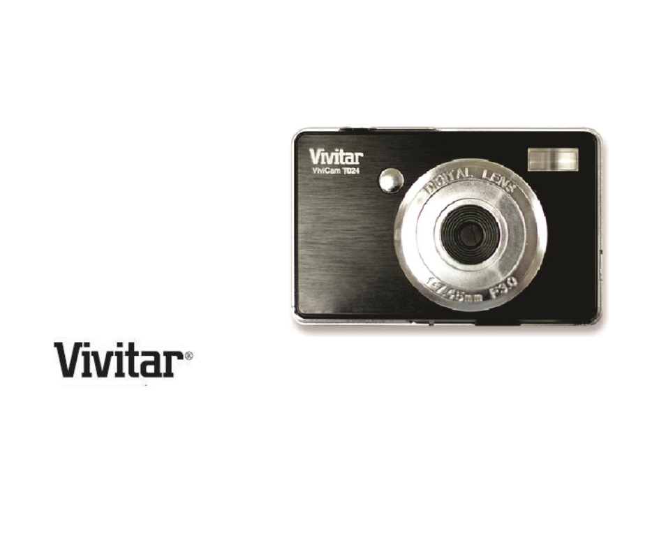 Vivitar VIVICAM T024 User Manual | 54 pages