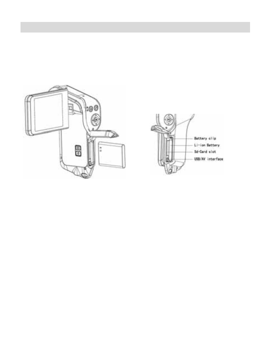 5preparing your camcorder for use | Vivitar DVR 850W User Manual | Page 6 / 55