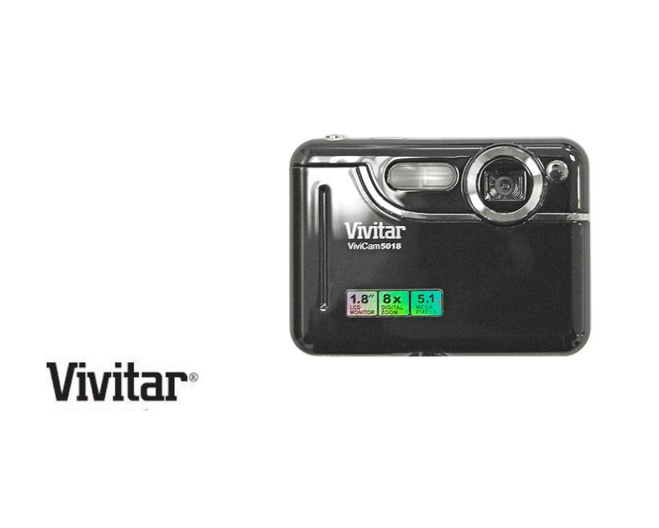 Vivitar ViviCam 5018 User Manual | 33 pages