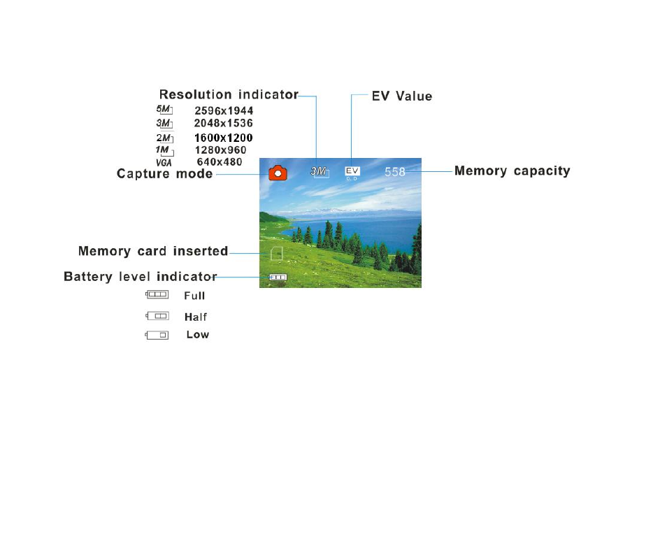 Photo capture settings options | Vivitar DVR-508 User Manual | Page 24 / 65