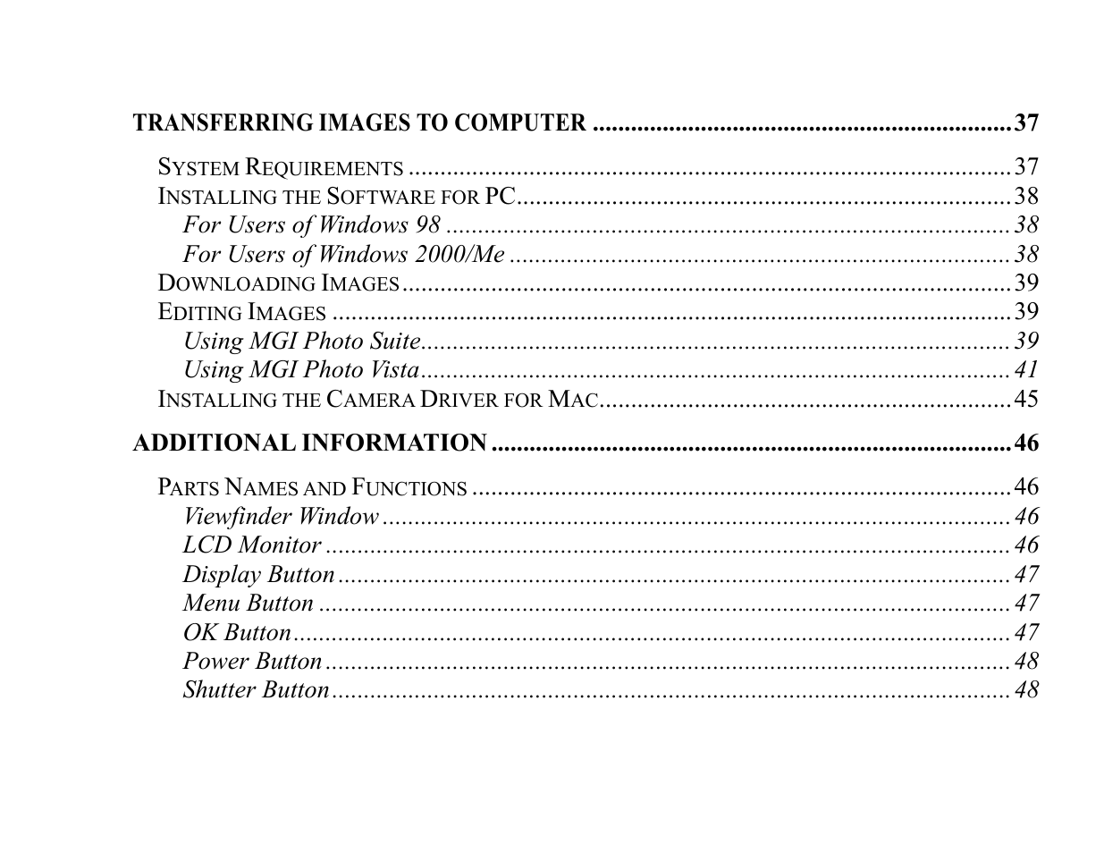 Vivitar 3615 User Manual | Page 11 / 65