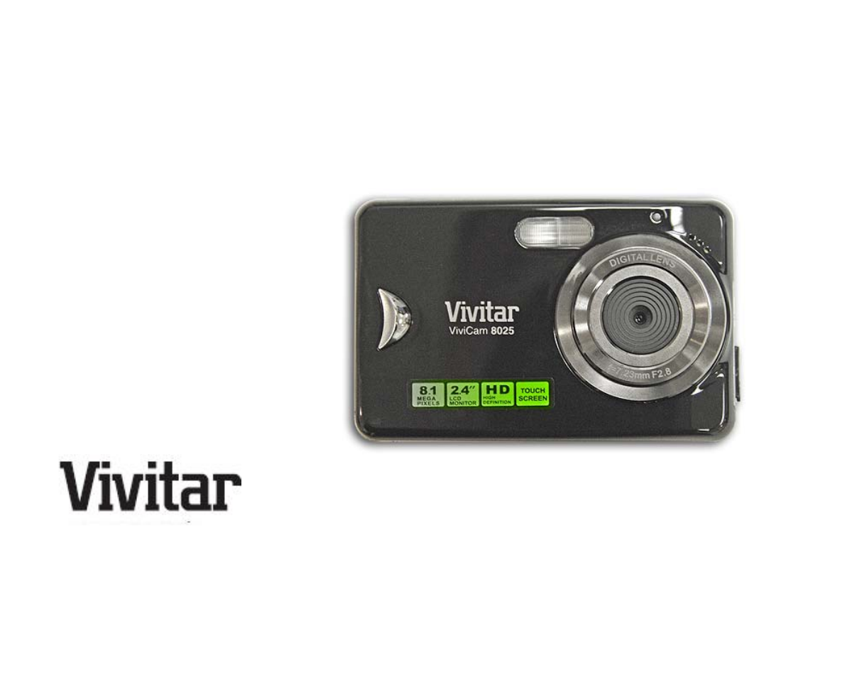 Vivitar VIVICAM 8025 User Manual | 52 pages