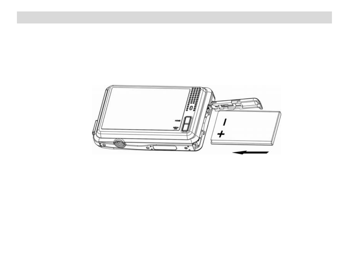 Preparing your camera for use, Install lithium battery | Vivitar VIVICAM 8025 User Manual | Page 7 / 52