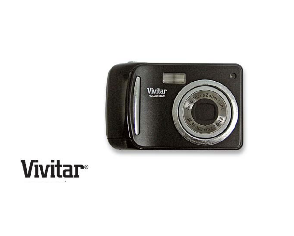 Vivitar ViviCam 8324 User Manual | 65 pages