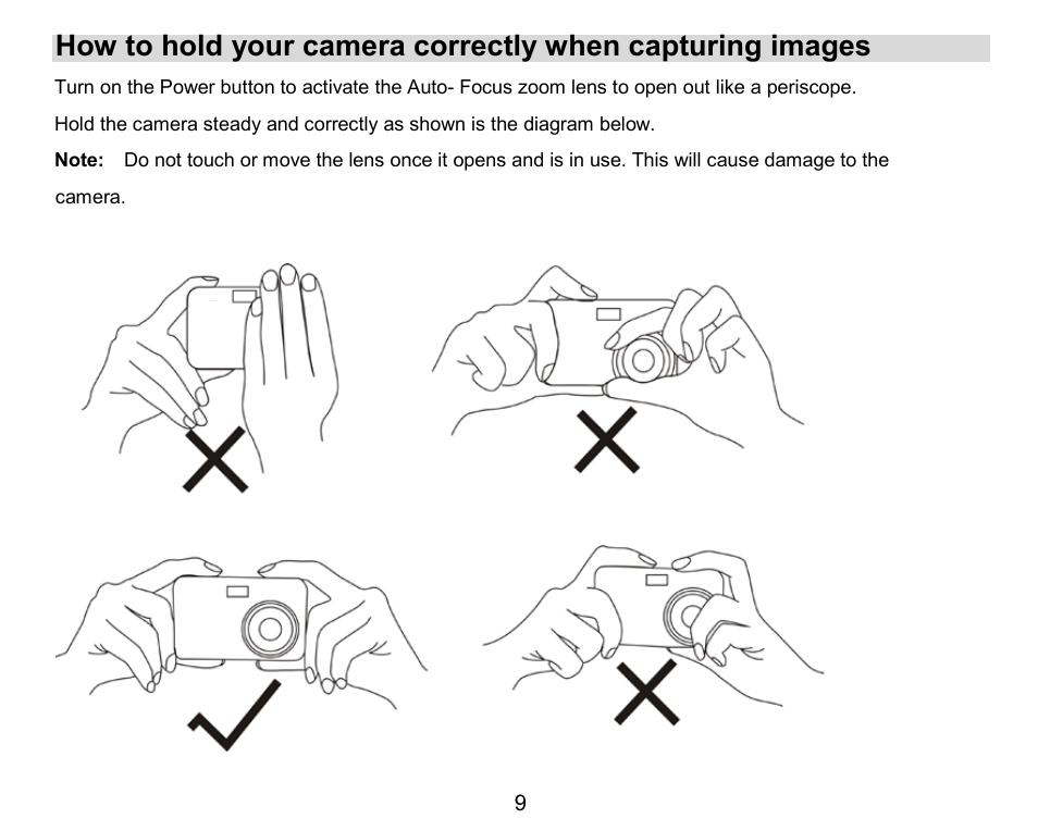 Vivitar ViviCam 8324 User Manual | Page 10 / 65