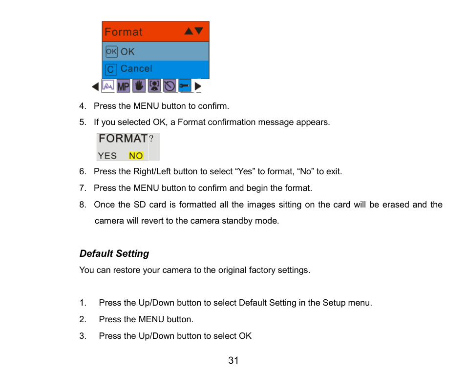 Vivitar ViviCam 8324 User Manual | Page 32 / 65