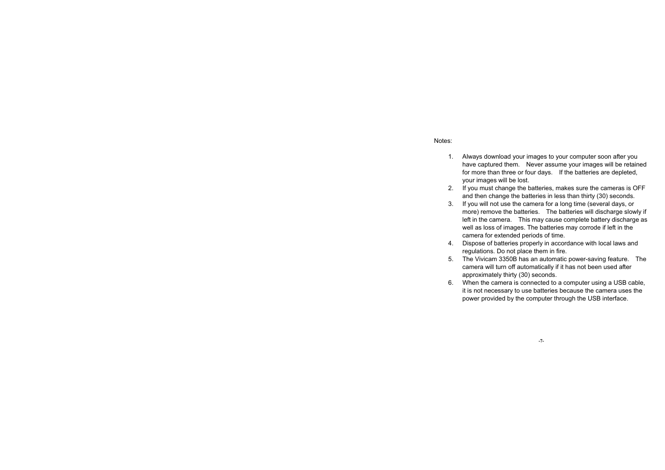 Vivitar Vivicam 3350B User Manual | Page 10 / 29