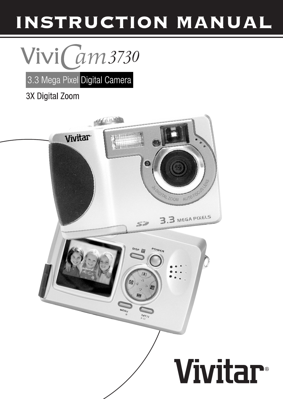 Vivitar ViviCam 3730 User Manual | 61 pages