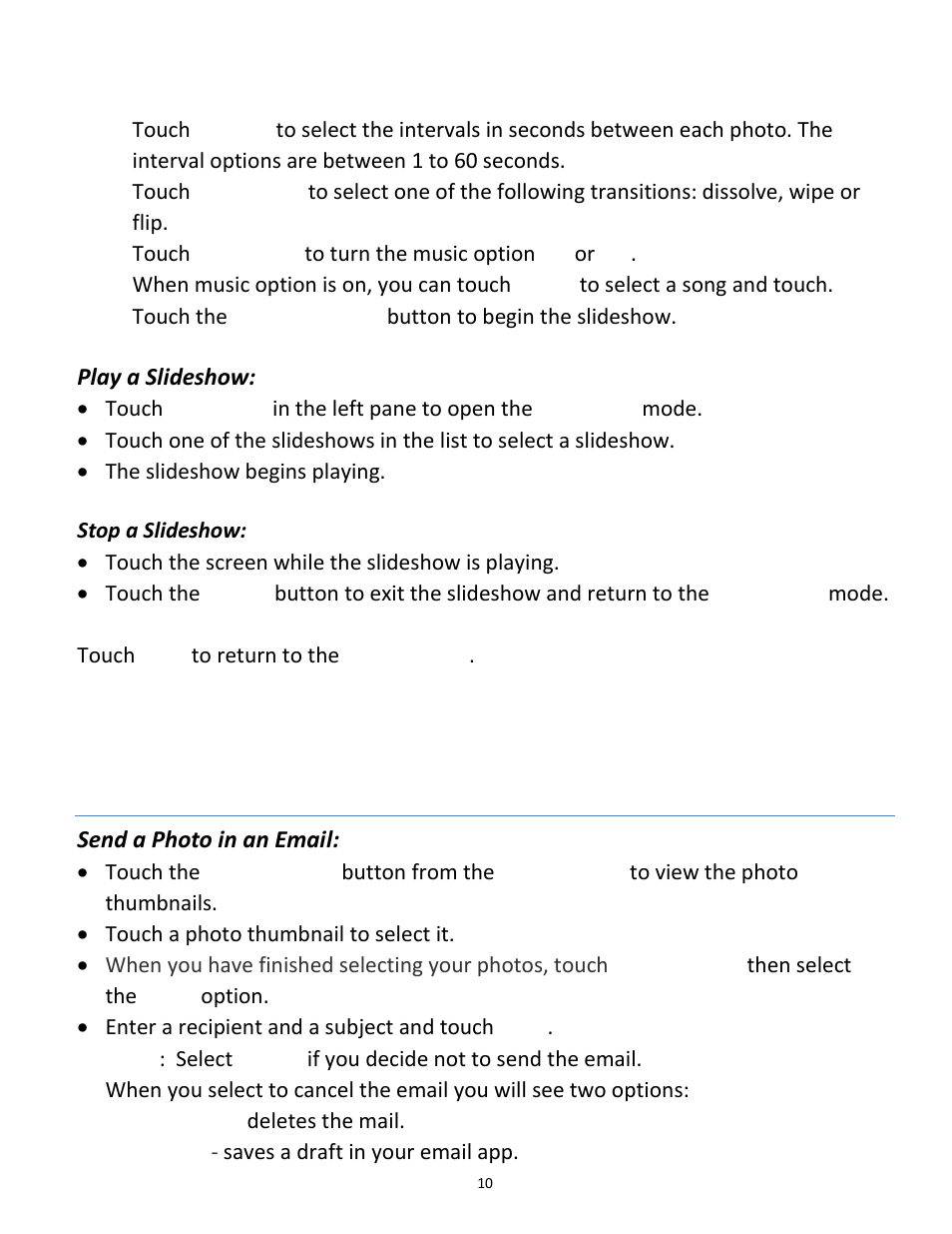 Vivitar vivtarr i7 User Manual | Page 10 / 81