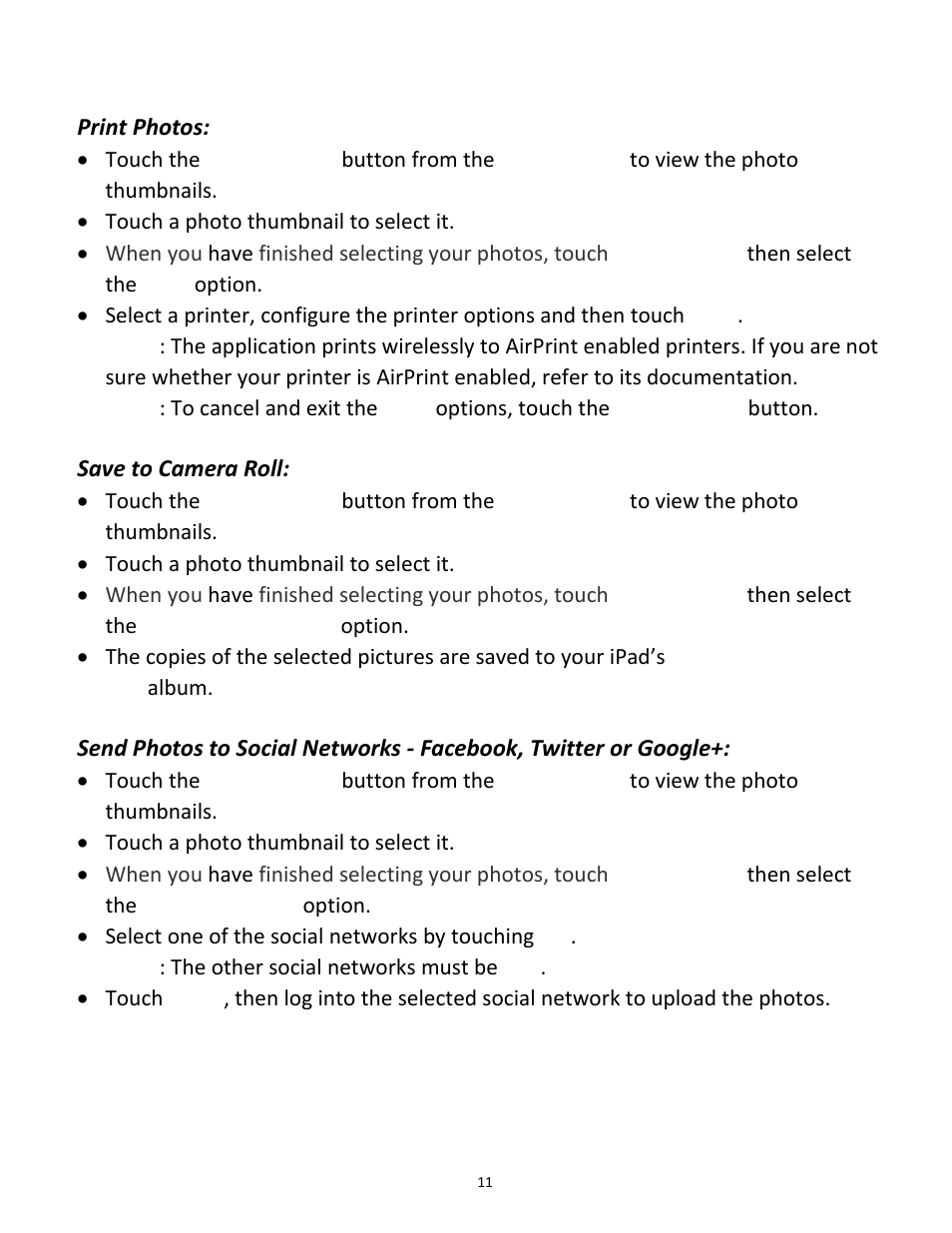 Vivitar vivtarr i7 User Manual | Page 11 / 81